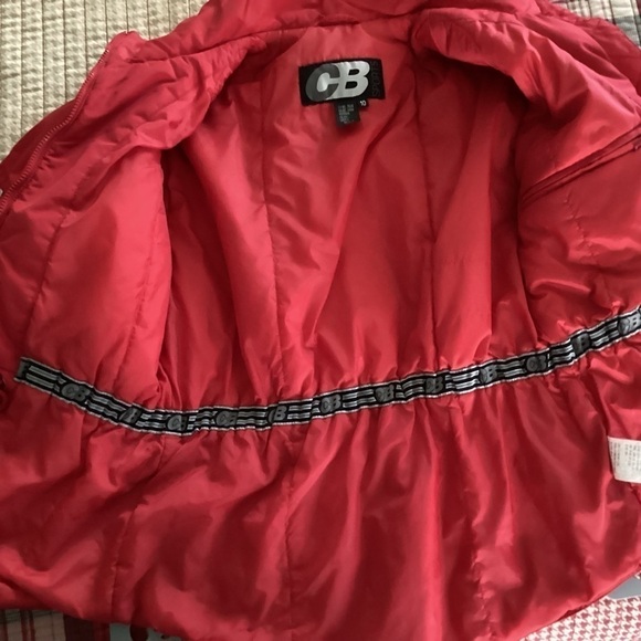 CB Women’s Red Ski Jacket. Size 10 - Picture 6 of 11